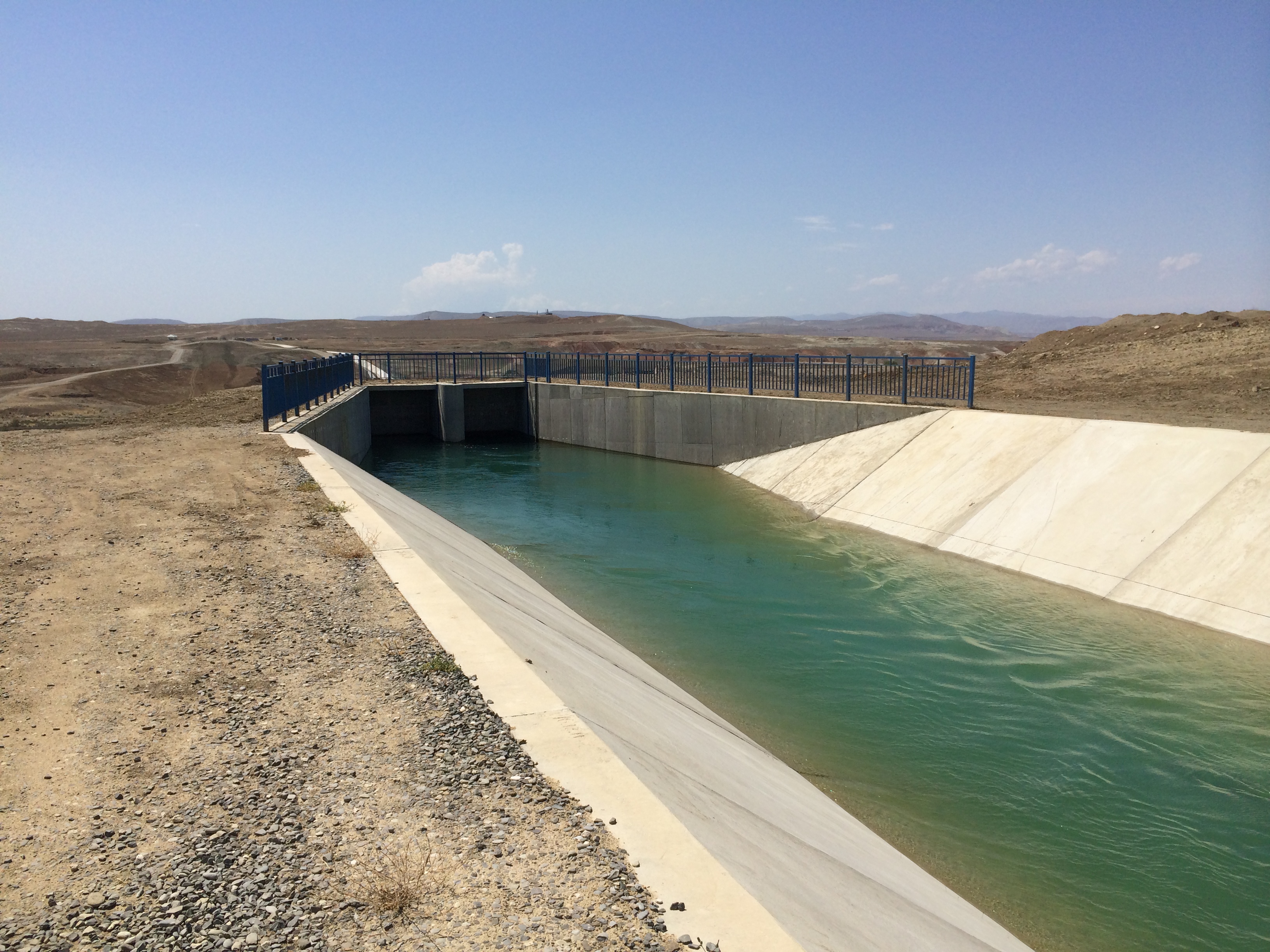 Taxta-Körpü ceyranbatan su kanalı (Dükerlər)
