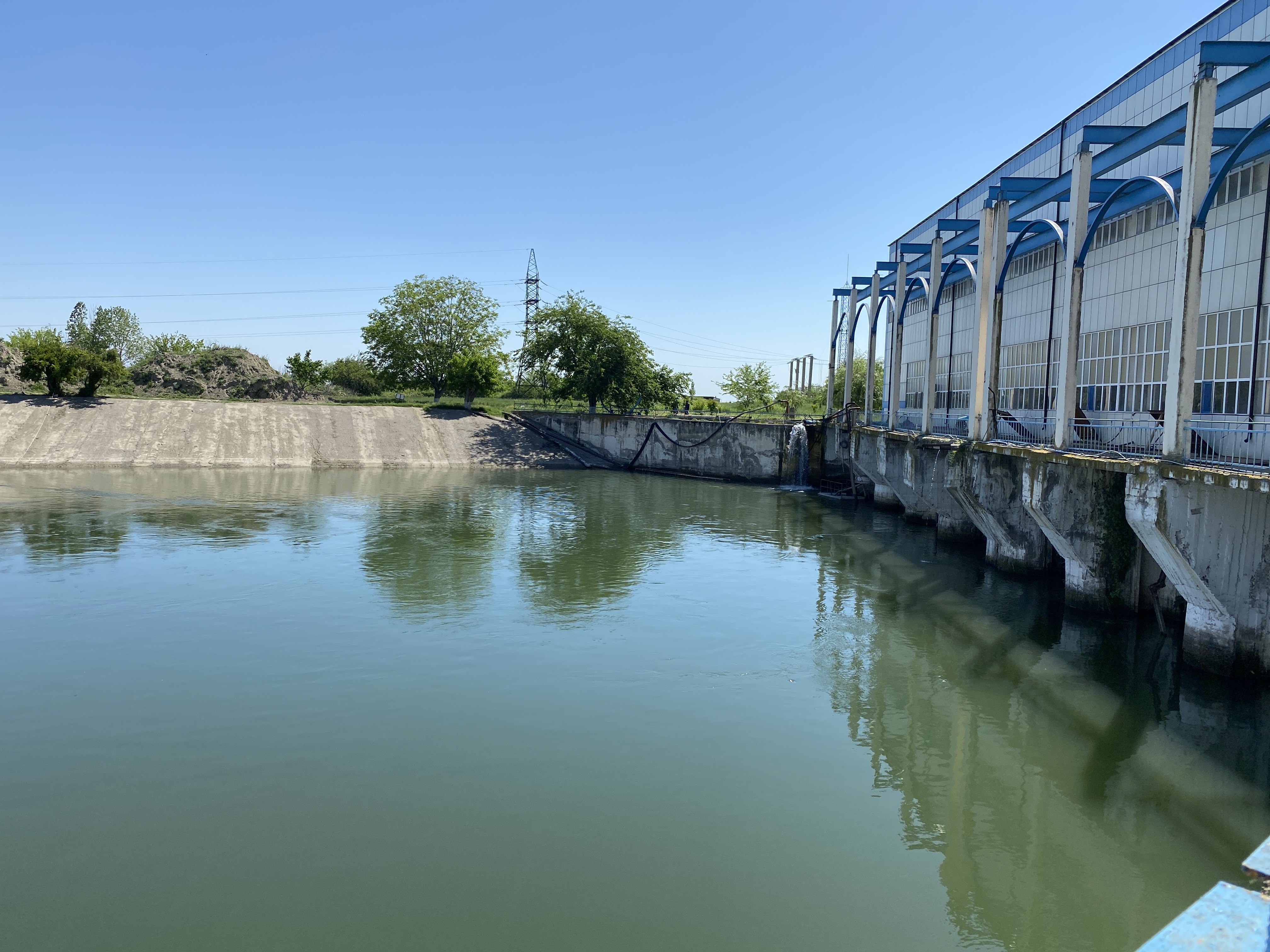 Şəmkir maşın kanalı nasos stansiyaları təmir-bərpası